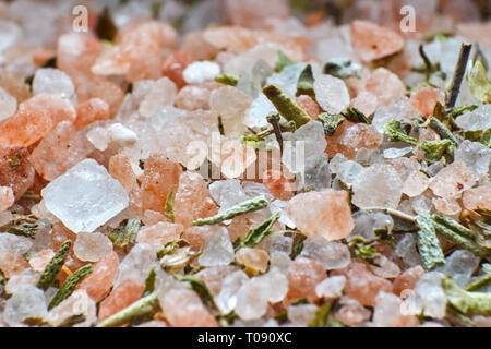 Sel et épices vert scène textures Banque D'Images