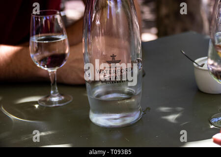 Verre à vin Wine Estate Banque D'Images