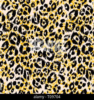 Résumé motif texturé. La peau d'animaux lumineux. Leopard print transparente. Illustration de Vecteur