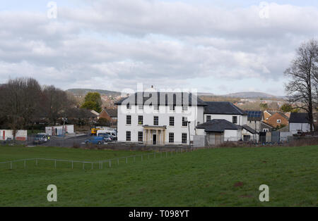 Llanrumney Hall de pub au centre communautaire nombre 3789 Banque D'Images