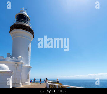 Phare de Cape Byron, parc de conservation de l'état de Cape Byron, Byron Bay, New South Wales, Australia Banque D'Images