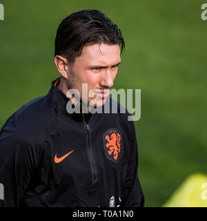 ZEIST, Pays-Bas, l'équipe de formation Nederlands Elftal, football, saison 2018-2019, 18-03-2018, KNVB Sports Centre, Steven Berghuis Banque D'Images