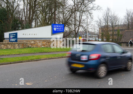 CALA fait équipe avec pilote à Heriot Watt un nouveau programme où les étudiants travaillent à la conception d'une maison de l'avenir. Banque D'Images