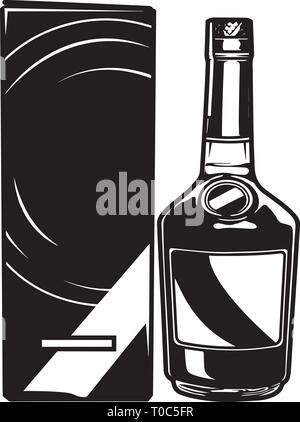 Beer Mug Brewery Cerveza bouteille de whisky cocktail Liqueur Boisson Boissons Label Boire de l'alcool liquide Ice Cube .SVG .EPS .PNG Clipart espace vectoriel Illustration de Vecteur