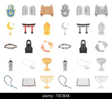 L'art,accessoires,perles, bible,bouddha,caricature,mono,christian,christianisme,collection,commandements confession,croissant,couronne,coupe,,david,design,foi,poissons,icône,hamsa,illustration,islam,isolé,islamique,le judaïsme,logo,koi,menorah,niqab,la prière,prêtre,religion,rite,rosaire,set,culte,signer,star,cote,tanakh,10,épines,torii vecteur,web,vin,vecteurs vecteur culte , Illustration de Vecteur