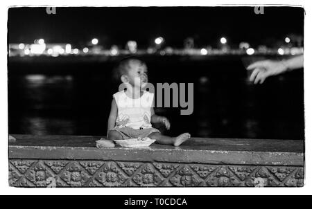 Enfant au Cambodge Banque D'Images