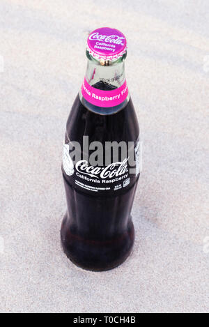 Framboise Californie Coca Cola. Banque D'Images