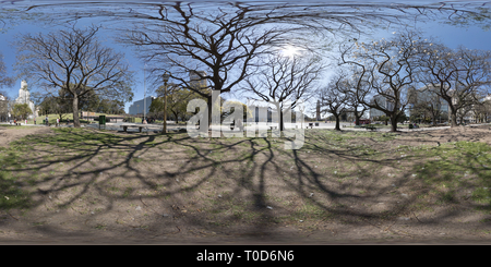 Vue panoramique à 360° de La Plaza San Martín - Claro