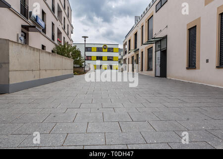 SCHWEINFURT, ALLEMAGNE - circa 2018, août : Le paysage urbain de Schweinfurt en Allemagne Banque D'Images