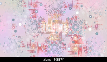 Situé dans floral style vintage, des couleurs pastel, fond clair. Un ensemble d'éléments pour vos compositions florales. Banque D'Images