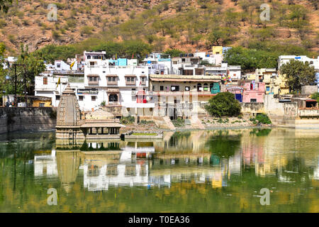 Nawal Sagar Lake, Bundi, Rajasthan, Inde Banque D'Images