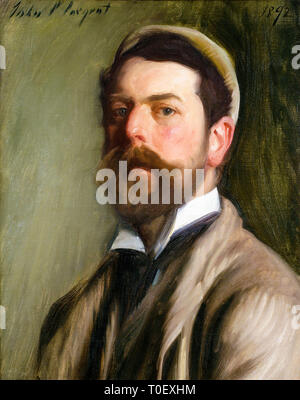 John Singer Sargent (1856-1925), Self Portrait, 1892 Banque D'Images