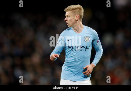 Manchester City's Oleksandr Zintchenko Banque D'Images