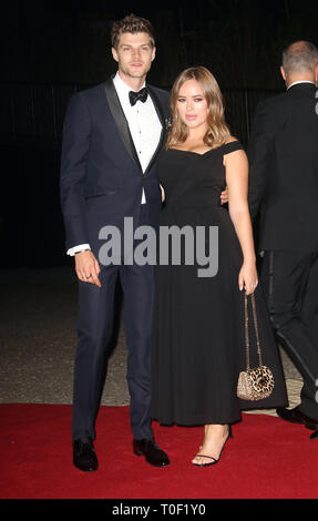 Sep 06, 2016 - Londres, Angleterre, Royaume-Uni - GQ Men of the Year Awards 2016, Tate Modern - Tapis Rouge photo montre des arrivées : Jim Chapman et Tanya Burr Banque D'Images