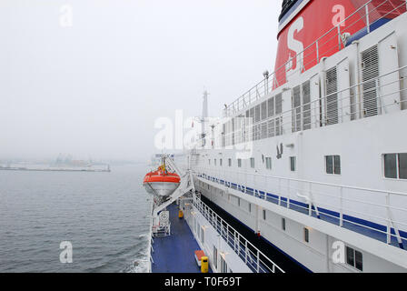 Mme Stena Baltica, ro-pax administré par ferry Stena Line, à Gdynia, Pologne. 12 avril 2008 © Wojciech Strozyk / Alamy Stock Photo Banque D'Images