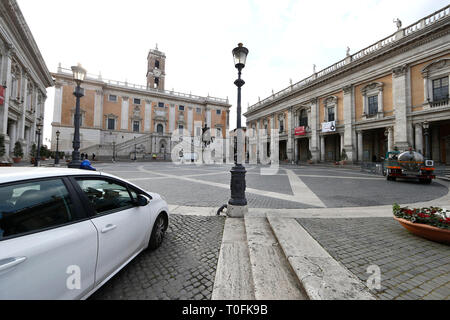 Foto Cecilia Fabiano - LaPresse 19-03-2019 Roma ( Italia Cronaca : indagini su corruzione per lo stadio della Roma Banque D'Images