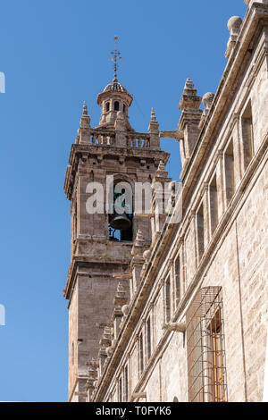 VALENCIA, Espagne - 27 février : Royal Église paroissiale de St John à Valence en Espagne le 27 février 2019 Banque D'Images