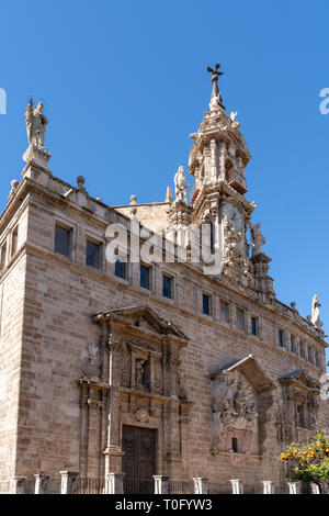 VALENCIA, Espagne - 27 février : Royal Église paroissiale de St John à Valence en Espagne le 27 février 2019 Banque D'Images