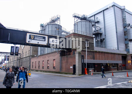 Dublin, Irlande, 24 Octobre 2012 : Guinnes Storehouse Banque D'Images