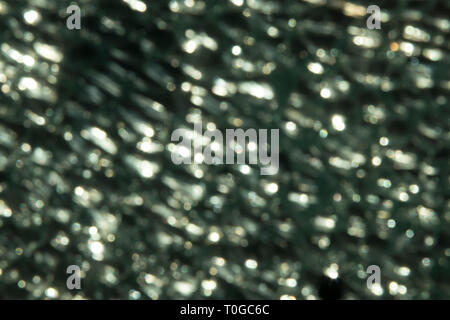 La texture de verre avec des fissures donne un intéressant boke Banque D'Images