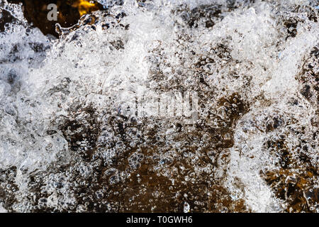 Close-up de rapides ; le sud rivière Arkansas ; près de petite ville de montagne de Salida, Colorado, USA Banque D'Images