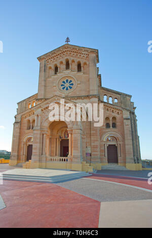 Basilique dans Bażilika Santwarju à Gozo, Nazzjonali tal-Madonna Ta' Pinu Banque D'Images