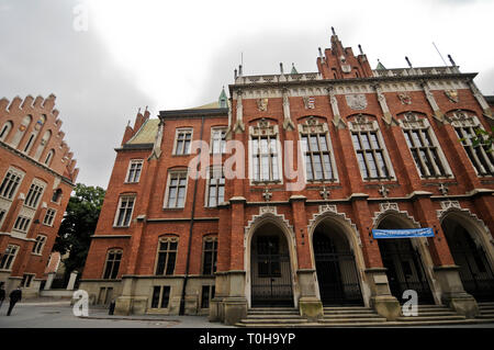 Jagiellonian University - Université de Cracovie, Pologne Banque D'Images