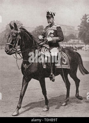 Roi du Royaume-Uni et de la Dominion, George V Banque D'Images