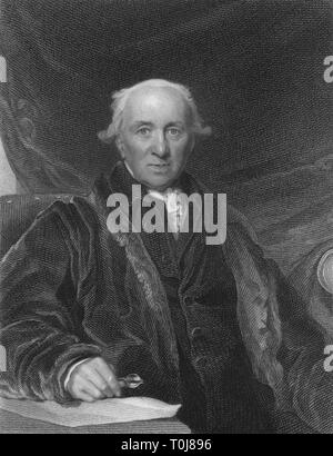 'John Julius Angerstein, Esq.', 1832. Organisateur : Edward Scriven. Banque D'Images