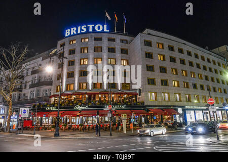 Hôtel de Bristol, Kurfürstendamm, Charlottenburg, Berlin, Allemagne, l'Hôtel Bristol, Deutschland Banque D'Images