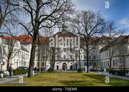 Centre du cœur, Charite Virchow medical center, Augustenburger place, Mariage, milieu, Berlin, Allemagne, Herzzentrum, Charite, Augustenb Virchow-Klinikum Banque D'Images