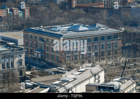 Martin Gropius, construction, de montagne de Niederkirchnerstrasse, Berlin, Allemagne, Martin-Gropius-Bau, Niederkirchnerstraße, Kreuzberg, Deuts Banque D'Images