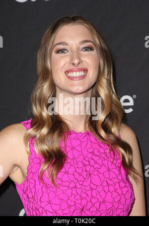 Hollywood 20 Mars : Leanne Aguilera, arrive pour le Paley Center for Media's PaleyFest 2019 LA - 'Jane La Vierge' : la saison d'adieu au Kodak Theater Le 20 mars 2019 à Hollywood. Credit : Faye Sadou/MediaPunch Banque D'Images