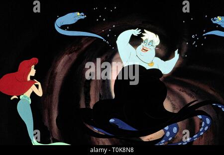 URSULA, Ariel, La Petite Sirène, 1989 Banque D'Images