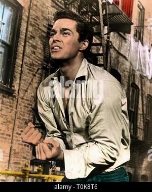 RICHARD BEYMER, WEST SIDE STORY, 1961 Banque D'Images