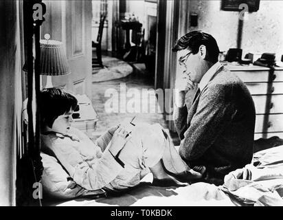 MARY BADHAM, Gregory Peck, TO KILL A MOCKINGBIRD, 1962 Banque D'Images