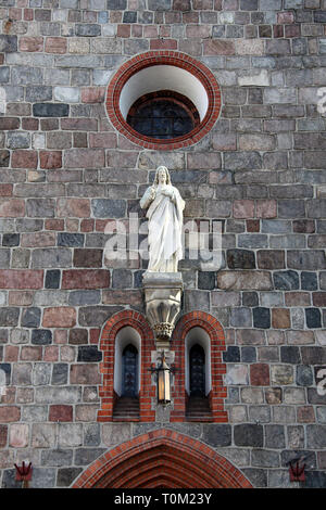 L'église de la garnison de Saint George à Sopot en Pologne du nord Banque D'Images