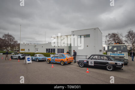 Journée d'essai pour la 77e réunion du membre à Goodwood Motor Circuit, Chichester, West Sussex, UK Banque D'Images