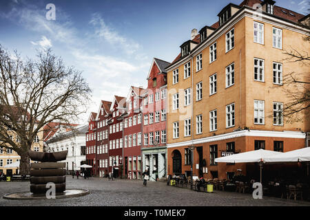 Gråbrødretorv Square, centre-ville, Copenhague, Danemark Banque D'Images