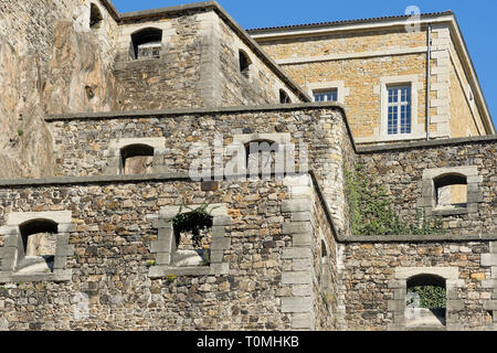 Le Fort Saint-Jean, un bastion militaire à Lyon, France Banque D'Images