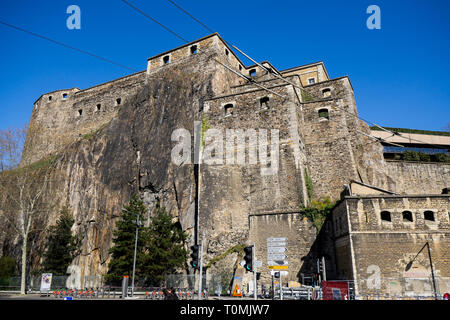 Le Fort Saint-Jean, un bastion militaire à Lyon, France Banque D'Images