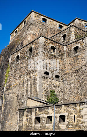 Le Fort Saint-Jean, un bastion militaire à Lyon, France Banque D'Images