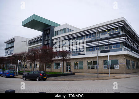 Collège de l'ouest de l'Écosse est une nouvelle institution dans le Clydebank. Clydeside. C'est le collège régional pour l'ouest de l'Écosse. Banque D'Images