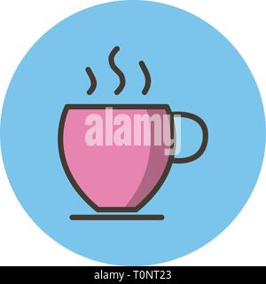 L'icône de plateau Illustration Banque D'Images