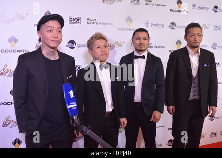 Moscou, Russie. Mar 21, 2019. La deuxième cérémonie des Prix de la musique professionnelle internationale 'BRAVO'. Palais du Kremlin de l'État. Kremlin de Moscou. 21 mars, 2019. Crédit : Pavel Kashaev/Alamy Live News Banque D'Images