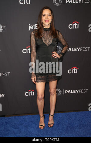 Hollywood. Mar 21, 2019. Aubrey Plaza au PaleyFest présentation d'NBCÕs Parcs et Loisirs 10e anniversaire au Kodak Theater Le 21 mars 2019 à Hollywood. Credit : Faye Sadou/media/Alamy Punch Live News Banque D'Images