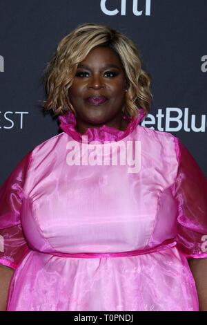 Los Angeles, CA, USA. Mar 21, 2019. Retta aux arrivées de la CCBN PaleyFest 2019 Parcs et Loisirs 10e anniversaire, le Kodak Theater à Hollywood et Highland Center, Los Angeles, CA, 21 mars 2019. Credit : Priscilla Grant/Everett Collection/Alamy Live News Banque D'Images