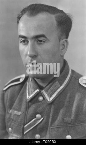 Le nazisme / National-socialisme, militaire, armée, sergent, 1943 Additional-Rights Clearance-Info,--Not-Available Banque D'Images