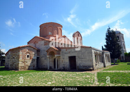 L'Albanie, Fier, Apollonia site archéologique, musée, le monastère de st. Marie (14 ème ch.) Banque D'Images