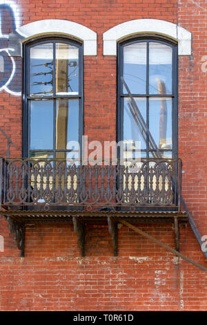 Shockoe Bottom Architecture. Banque D'Images